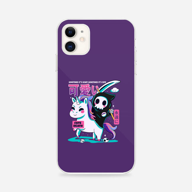 Cute Death-iphone snap phone case-Conjura Geek