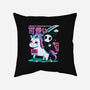 Cute Death-none removable cover w insert throw pillow-Conjura Geek