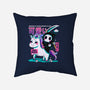 Cute Death-none removable cover w insert throw pillow-Conjura Geek