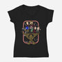Christnuts-womens v-neck tee-MarianoSan