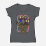 Christnuts-womens v-neck tee-MarianoSan