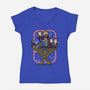 Christnuts-womens v-neck tee-MarianoSan