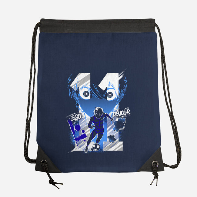 Egoistic Striker Isagi-none drawstring bag-constantine2454