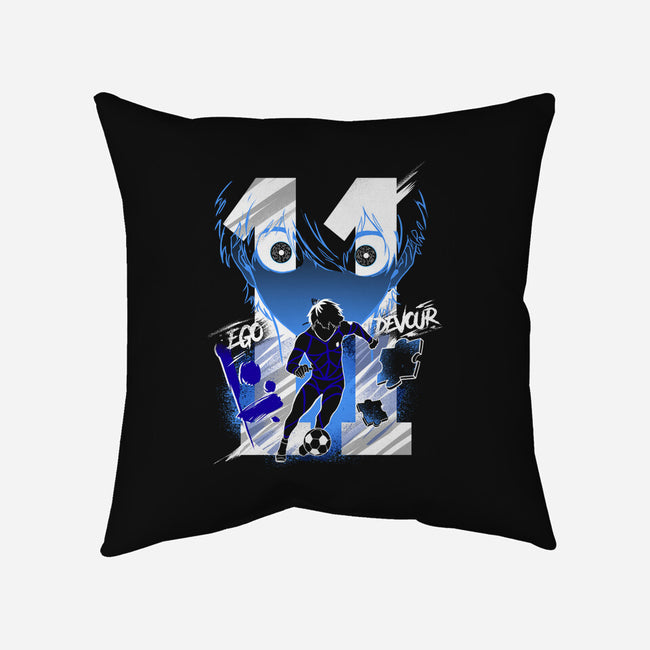Egoistic Striker Isagi-none removable cover throw pillow-constantine2454