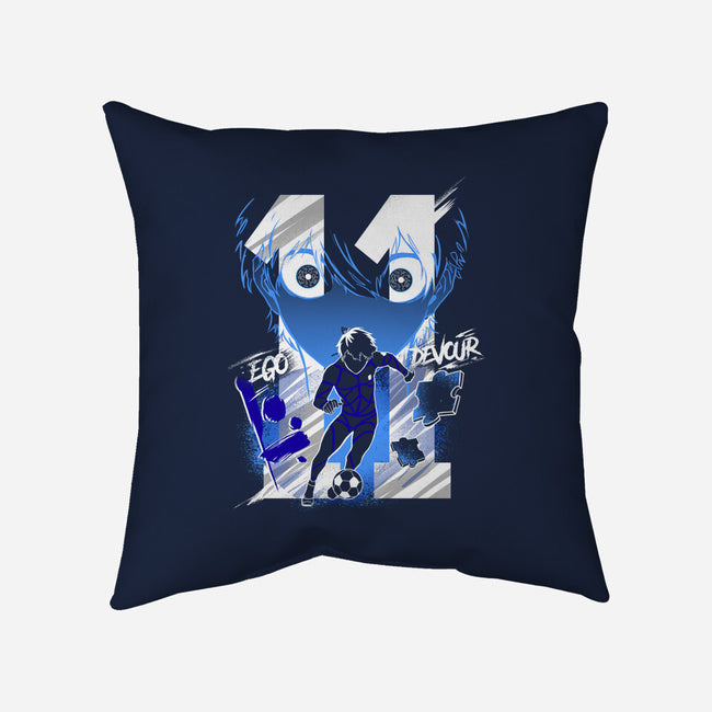 Egoistic Striker Isagi-none removable cover throw pillow-constantine2454