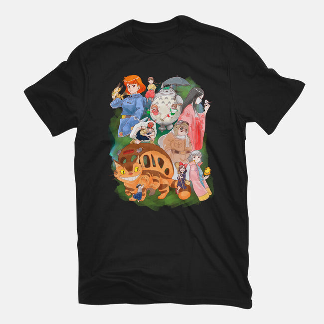 Compilation World-mens premium tee-ArchiriUsagi