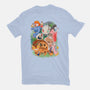 Compilation World-womens fitted tee-ArchiriUsagi