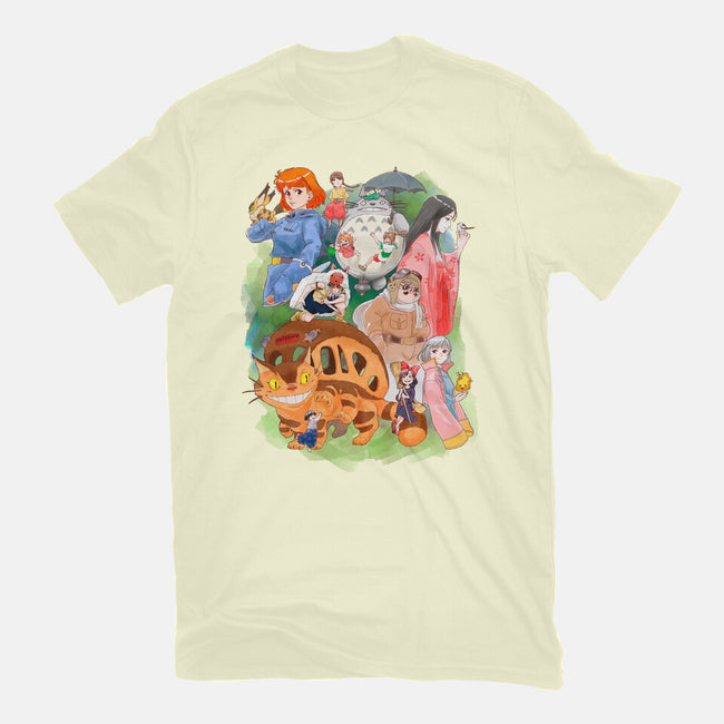 Compilation World-mens premium tee-ArchiriUsagi