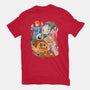 Compilation World-womens fitted tee-ArchiriUsagi