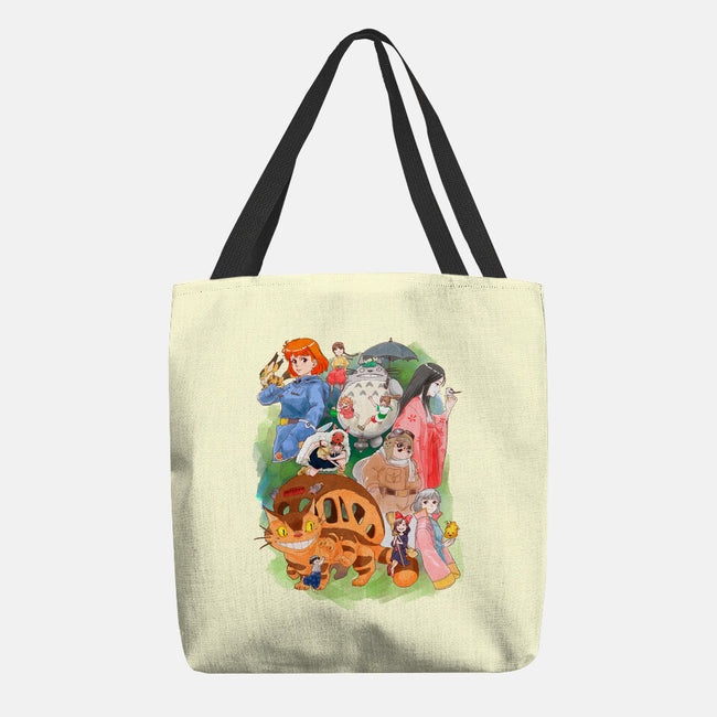 Compilation World-none basic tote bag-ArchiriUsagi