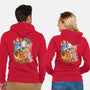Compilation World-unisex zip-up sweatshirt-ArchiriUsagi