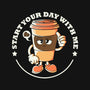 Start Your Day-baby basic onesie-Douglasstencil