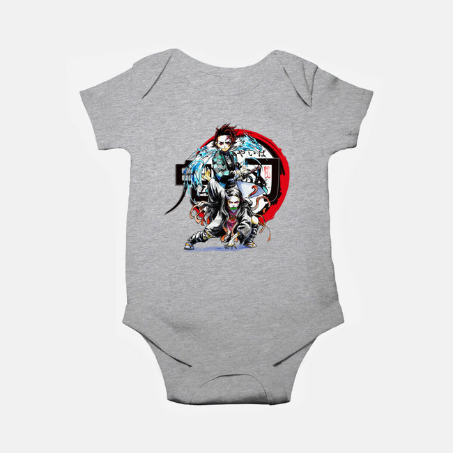 Demon Hunter-baby basic onesie-ArchiriUsagi