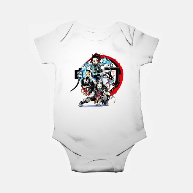 Demon Hunter-baby basic onesie-ArchiriUsagi