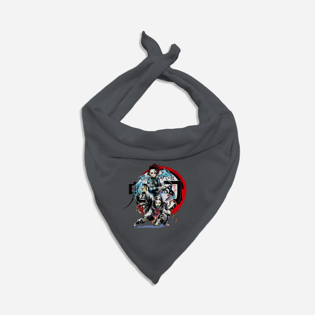 Demon Hunter-cat bandana pet collar-ArchiriUsagi