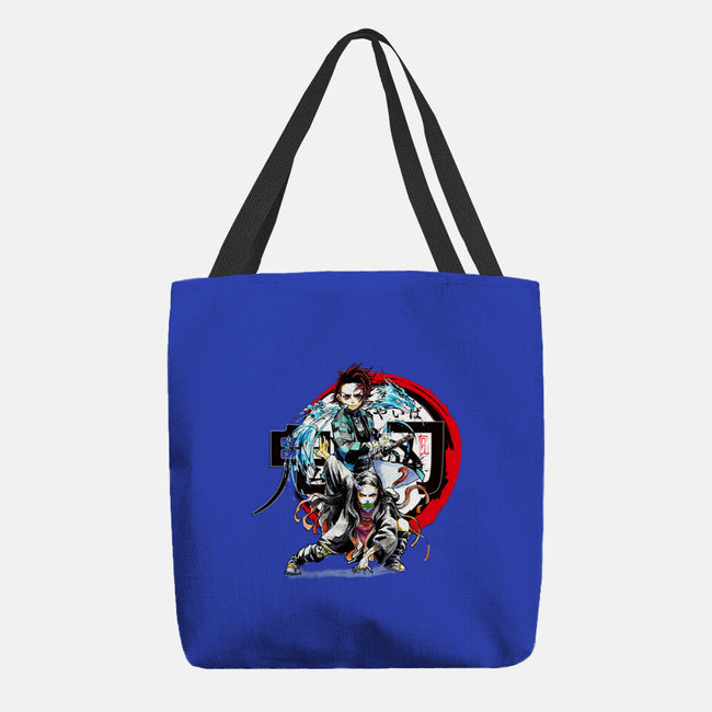 Demon Hunter-none basic tote bag-ArchiriUsagi