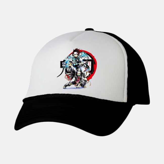 Demon Hunter-unisex trucker hat-ArchiriUsagi