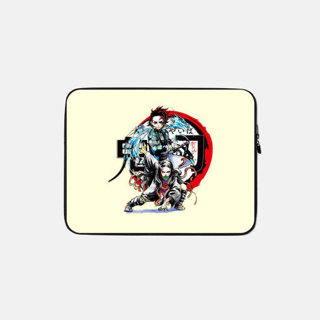 Demon Hunter-none zippered laptop sleeve-ArchiriUsagi