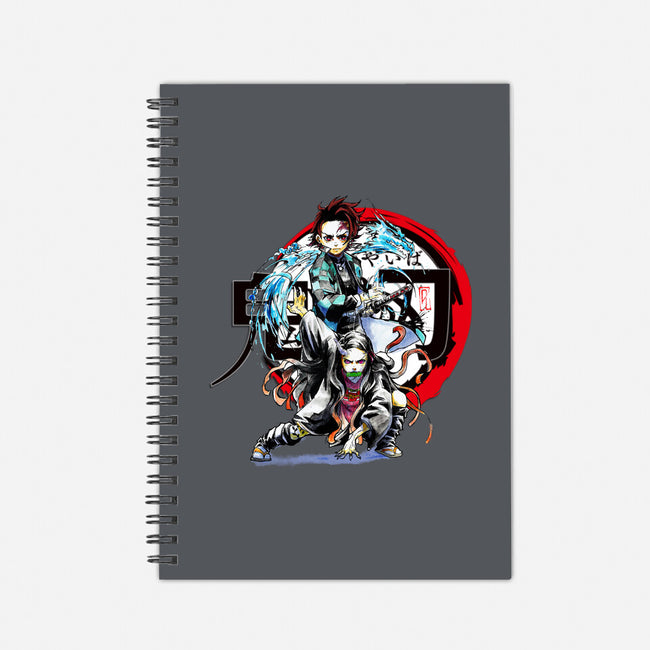 Demon Hunter-none dot grid notebook-ArchiriUsagi