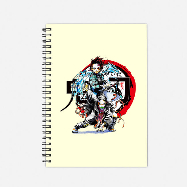 Demon Hunter-none dot grid notebook-ArchiriUsagi