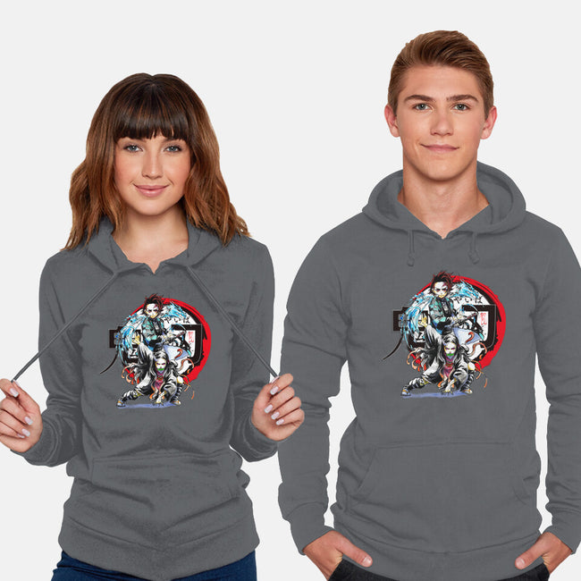 Demon Hunter-unisex pullover sweatshirt-ArchiriUsagi