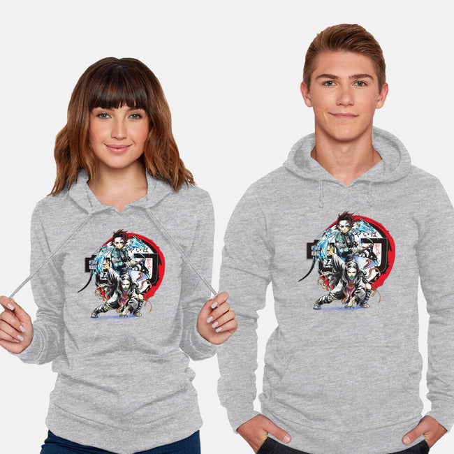 Demon Hunter-unisex pullover sweatshirt-ArchiriUsagi
