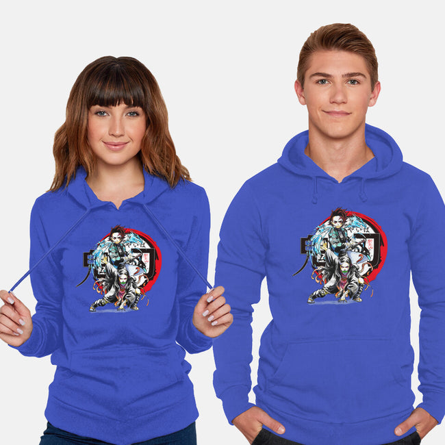 Demon Hunter-unisex pullover sweatshirt-ArchiriUsagi