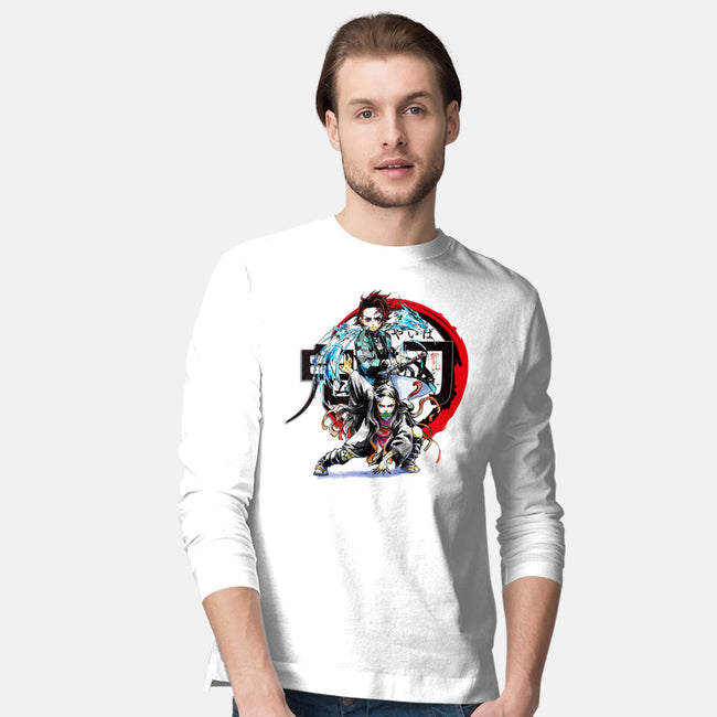 Demon Hunter-mens long sleeved tee-ArchiriUsagi