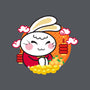 Lucky New Year Bunny-none glossy sticker-bloomgrace28