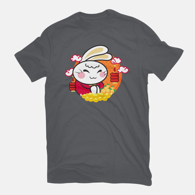 Lucky New Year Bunny-mens premium tee-bloomgrace28