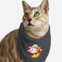 Lucky New Year Bunny-cat bandana pet collar-bloomgrace28