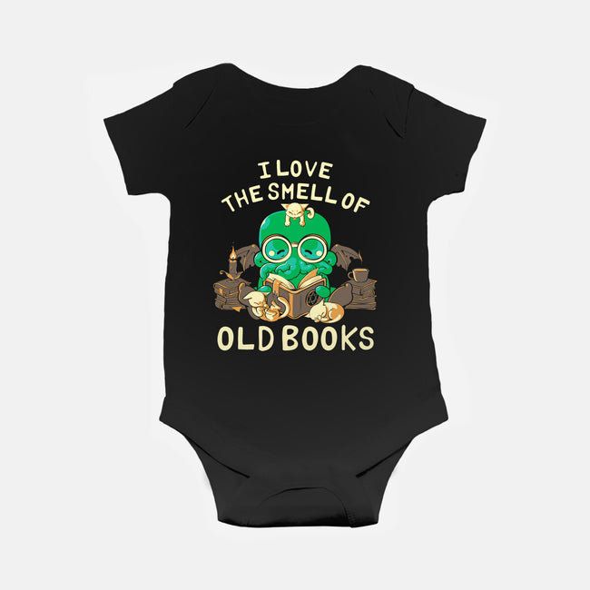 Old Books-baby basic onesie-naomori