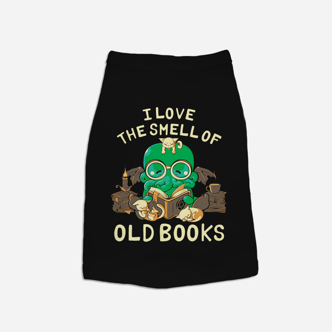 Old Books-dog basic pet tank-naomori