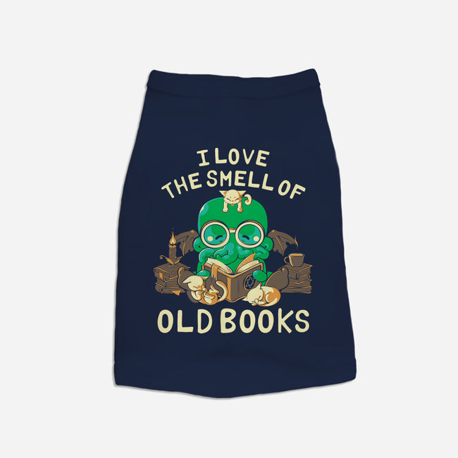 Old Books-dog basic pet tank-naomori
