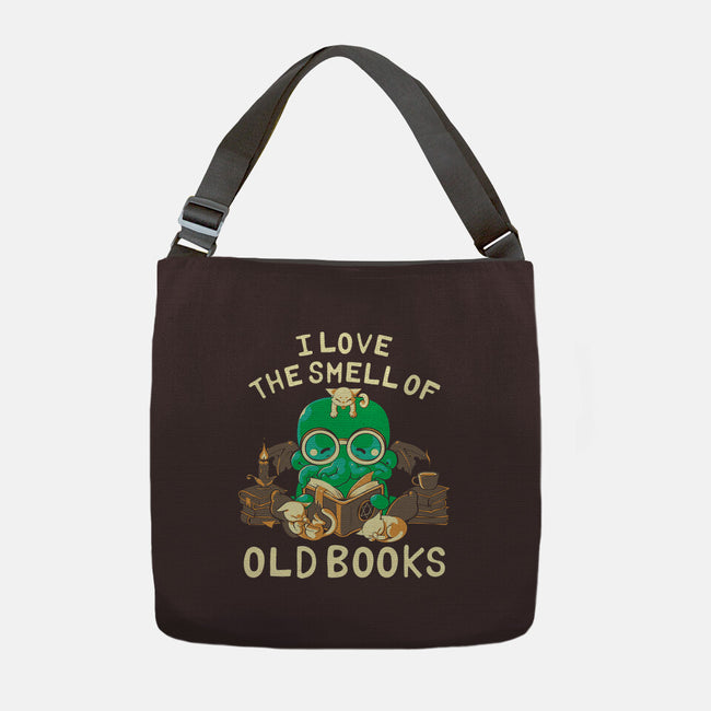 Old Books-none adjustable tote bag-naomori