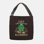 Old Books-none adjustable tote bag-naomori