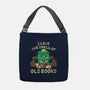 Old Books-none adjustable tote bag-naomori
