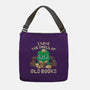 Old Books-none adjustable tote bag-naomori