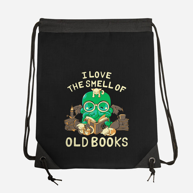 Old Books-none drawstring bag-naomori