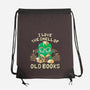 Old Books-none drawstring bag-naomori