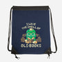 Old Books-none drawstring bag-naomori