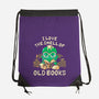 Old Books-none drawstring bag-naomori