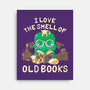 Old Books-none stretched canvas-naomori