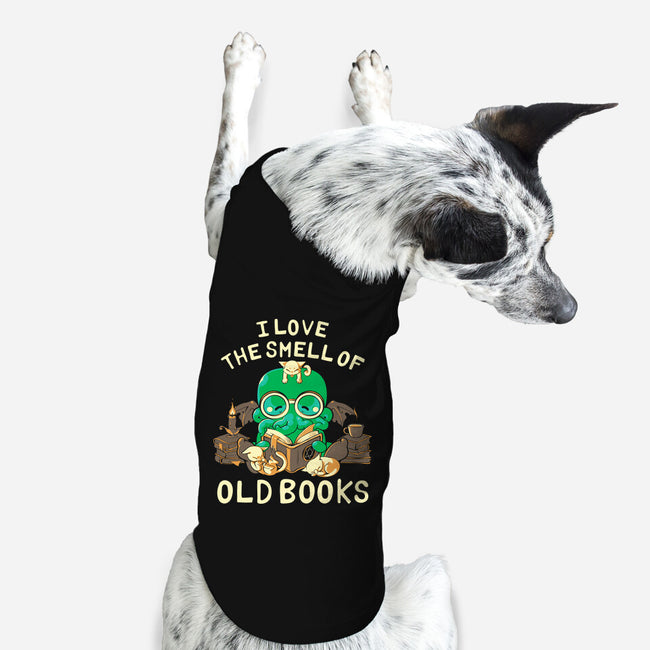 Old Books-dog basic pet tank-naomori