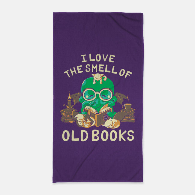 Old Books-none beach towel-naomori