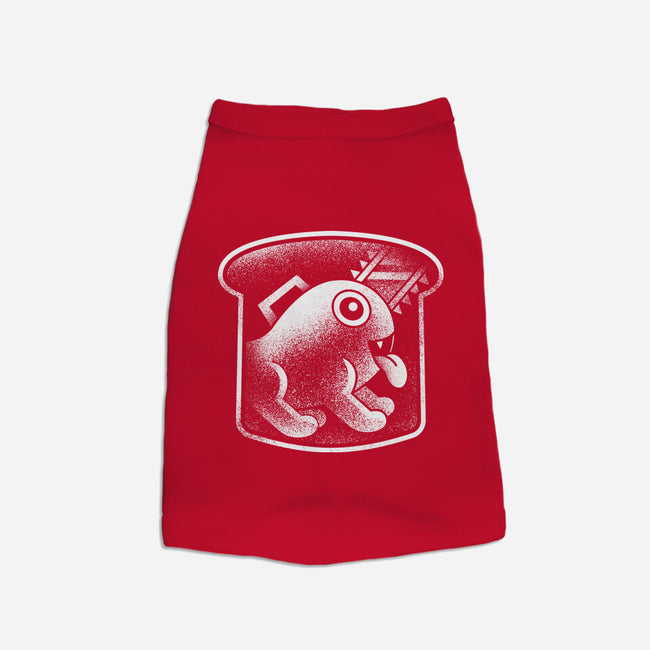 Demon Dog And Bread-cat basic pet tank-Logozaste