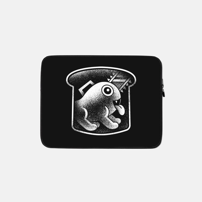 Demon Dog And Bread-none zippered laptop sleeve-Logozaste