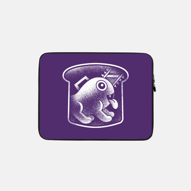 Demon Dog And Bread-none zippered laptop sleeve-Logozaste