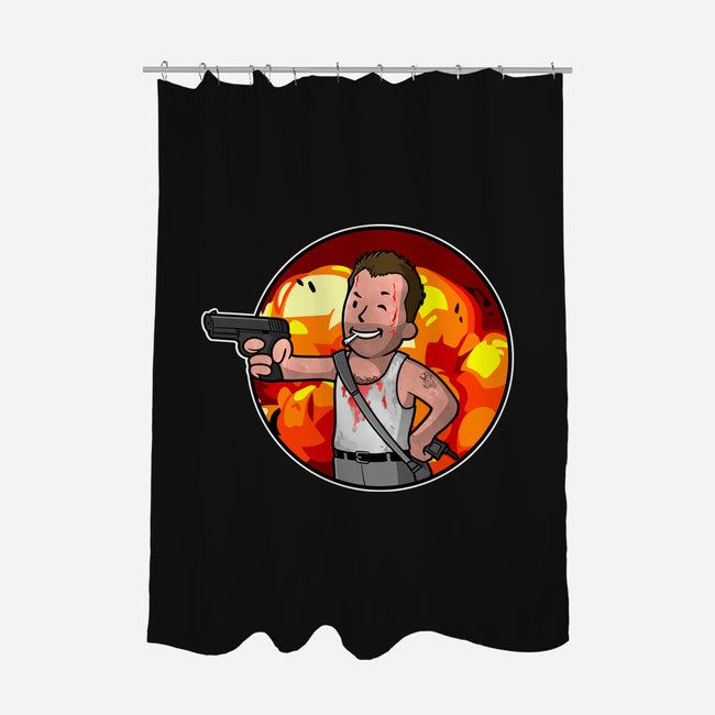 Vault McClane-none polyester shower curtain-jasesa