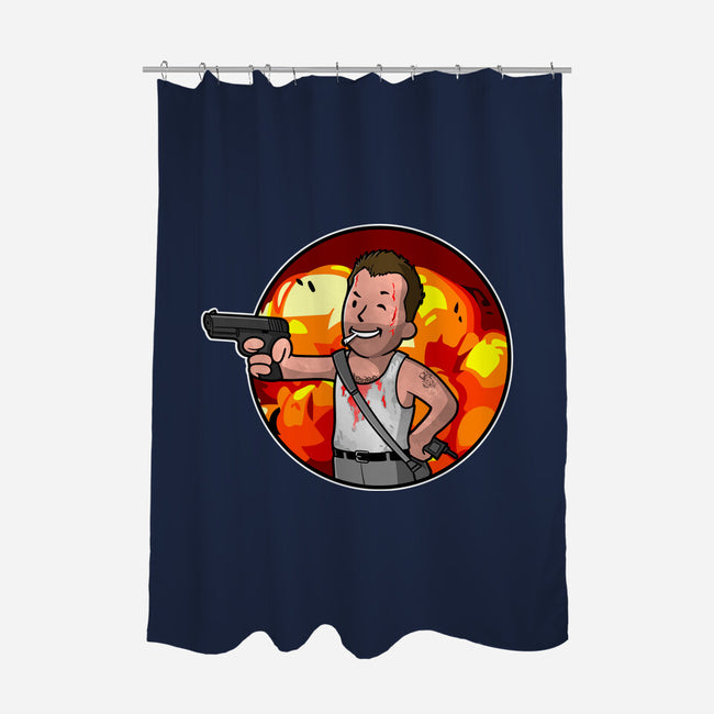 Vault McClane-none polyester shower curtain-jasesa